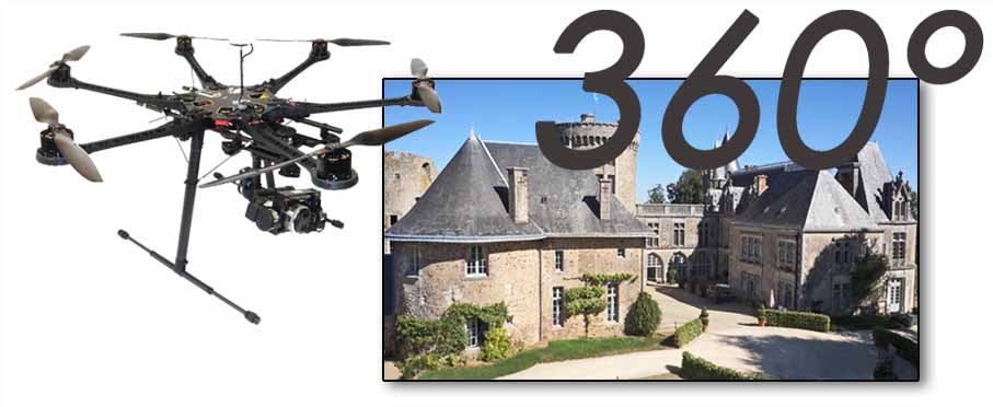drone pour panoramique 360
