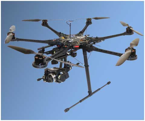drone pour vidéos aériennes