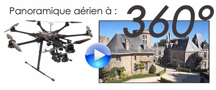 drone pour panoramique 360