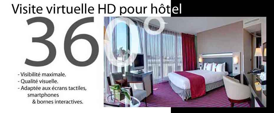 visite virtuelle 360 hotel paris