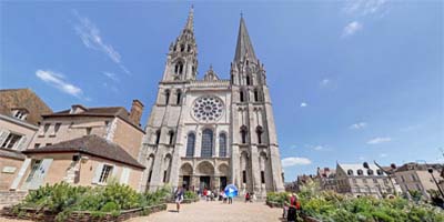 visite virtuelle 360 touristique chartres